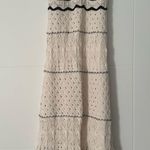 Olive & Oak Elegant Cream and Black Knit Dress Photo 0