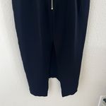 Nasty Gal Black Bodycon Dress Back Zip Back Slit Medium Photo 6