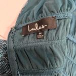 Lulus  Smokeshow Teal‎ Metallic Sleeveless Mini Dress MEDIUM Photo 10