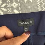 Talbots NWT Providence Pants In Navy Flare Leg Flat Front Size 16 Workwear Photo 3