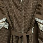 Vintage Prairie Dress Circa 1960’s Brown Photo 3