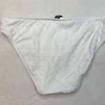 La Blanca  Ivory Textured Bikini Bottom- Size 8 Photo 7