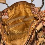 Kathy Van Zeeland  Paisley Shoulder Bag in Tan and Brown Photo 7