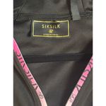 Siksilk 1/4 Hoodie in size Women 8 Black Hot Pink Girly Athleisure Photo 1
