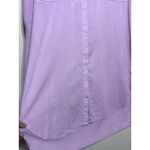 Young Fabulous and Broke YFB Linen Blend Pink Button Front Shirt Sz Small Photo 6