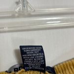 Blue Spice  Corduroy Mini Skirt Womens 5 Mustard Yellow Stretch Y2K Retro Zipper Photo 4