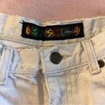 Sasson vintage white high rise skinny jeans heavily distressed 24 inch waist Photo 5