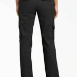 Dickies NWT  Women's Stretch Cargo Pants Black Relaxed Fit Straight Leg Sz 16R Photo 1