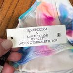 California Waves  Tie-Dyed Bralette Bikini Top Size Small NWT‎ Swimsuit Photo 4