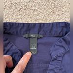 H&M  Button Front Purple knee-length Dress Shirt Photo 1