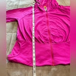 Lucy Hoodie Size Large Hot Pink Athletic Cropped Casual Photo 4