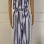 Chico's EUC CHICO’S Gaucho Two-Piece Striped Jumpsuit Photo 6