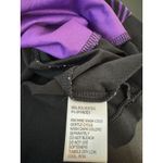 Greg Norman  Women’s  Play Dry Golf Polo Shirt Purple & Black  Size Medium Photo 5