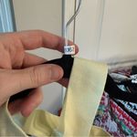 Babaton  Asymmetrical Ribbed Crop Top – Size Medium Photo 5