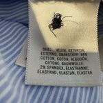 Maeve Anthropologie Canopy Open Cold Shoulder Tank Blue White Pin Stripe US 8 Photo 10