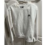 Vtg  Swoosh Faded Sweatshirt embroidered Nike swoosh Photo 0