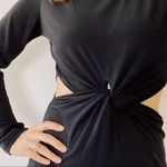 Nasty Gal [] Black Long-Sleeve Cutout Waist Mini Dress Photo 3