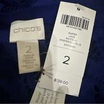 Chico's Chico’s Lace Duster and Tank Set Blue Size 2 Large Mysterious Blue Layering Top Photo 7