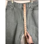 Miou Muse Womens OAKLYNN BARREL JEANS OLIVE Wide Leg Pants Medium Green Photo 3