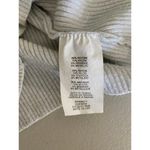 Bebe White Silver Metallic Sleeveless Turtleneck Shirt Tank Top M Y2K Futuristic Photo 8