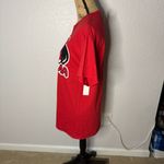 Disney NWT Minnie Mouse Grandma Bow Shirt Red Size M Cotton Crew Neck Cute Photo 6