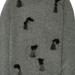 3.1 Phillip Lim Embellished Tassle Grey Crew Neck Sweater Photo 7