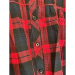 beach lunch lounge NWTâplaidâpeplumâbuttonâdown Photo 2