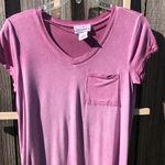 FOR THE REPUBLIC  Pink Short Sleeve T-Shirt Size Small Photo 1