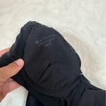 Athleta  Black White Chevron Quick Dri Bikini Top Women's Size 32 B/C Photo 5