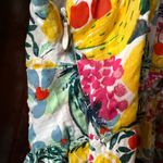 Loft Floral Tie Back Peplum Cami Size 4 Photo 7