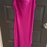 Paper Heart Pink Hearts Cowl Neck Dress (Wedding Guest, Valentines, Formal Dress) Photo 0