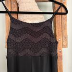Planet Love size medium, black maxi dress with lace top Photo 3
