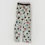 Lazy One Womens Pajama Pants Coffee Print Size S Lounge Sleepwear Brown Photo 1