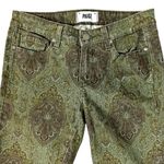 Paige Denim Verdugo Skinny Jeans Leggings in Estate Green Paisley 27 Bohemian Photo 8