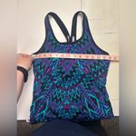 Athleta  Cayo Coco Ready To Run Tankini Size Small Padded Swim Tank Top Purple Photo 2