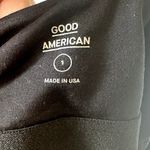 Good American NWT  Black Good Form Modern Tank Bodysuit - Size 1 (Small) Photo 2