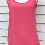 Mixed Media Sleeveless Blouse | Loft Mixed Media Shell Top Photo 0