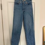 Levi Strauss & CO. Levi’s Ribcage Straight Jeans Women’s - light wash, size 26 Photo 0