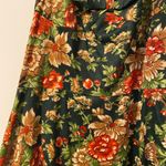 Floral Vintage Maxi Dress Green Size M Photo 1