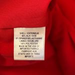 Milly Silk Blend Mini Shift Dress Butterfly Cape Sleeves Poppy Red Flowy Photo 11