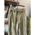Peter Som Collective Faux Leather Pants Green Womens Size 4 Photo 5