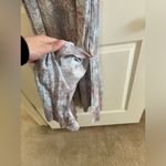 Japna Goa Beachwear by Japan Dress with Side Slits Color Gray Multi Size M Photo 2