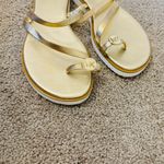 Michael Kors LETTY ICONIC MK LOGO TOE RING SEXY POOL SLIDES SANDALS Photo 5