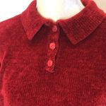 Alfred Dunner  deep red pull over size large Photo 3