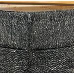 Tracy Evans Tweed Skirt Black Gray Ruffle Hem Retro Y2K Career Party Size 11 Photo 5