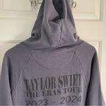 Taylor Swift NEW Eras Tour Bluish/Grey Hoodie - Authentic - Size Medium Photo 6