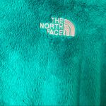 The North Face  Women Green Fleece Sherpa Full Zip Jacket Medium Photo 2