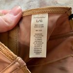 Ambrielle Satin Corset Lingerie Lace Lightly Lined Underwire Shapewear Large Brown Photo 2