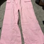 ZARA  bubblegum pink cargo jeans 6 Photo 2