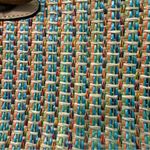 Simply Noelle  Woven Rattan Straw Colorful Multi‎ Shoulder Crossbody Bag Purse Photo 3